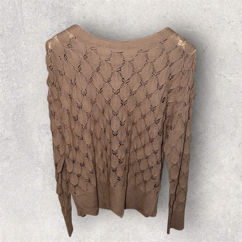 Brown Knit Sweater